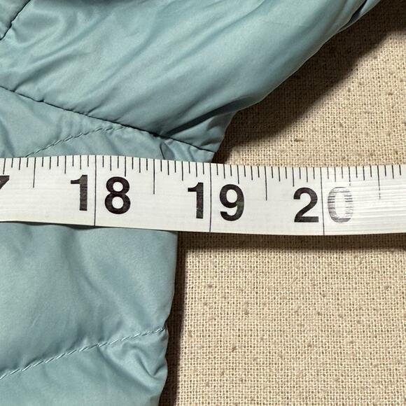 Lands End Women’s Down Max 600 Puffer Jacket Light Blue Packable Size XS 2 - 4 - Picture 9 of 11